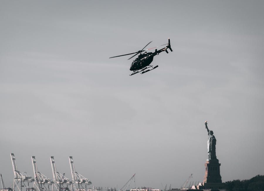 Survoler la Statue de la Liberté, vols en hélicoptère